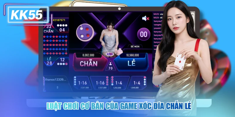 Luật chơi cơ bản của game xóc đĩa chẵn lẻ
